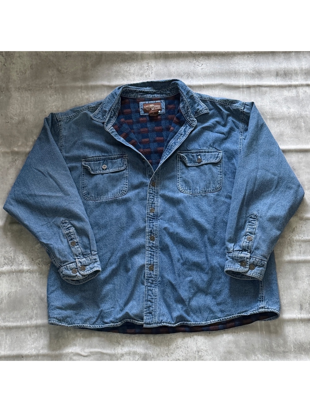 Levi's 90’s XXL Men's Reversible Denim and Flannel Jacket